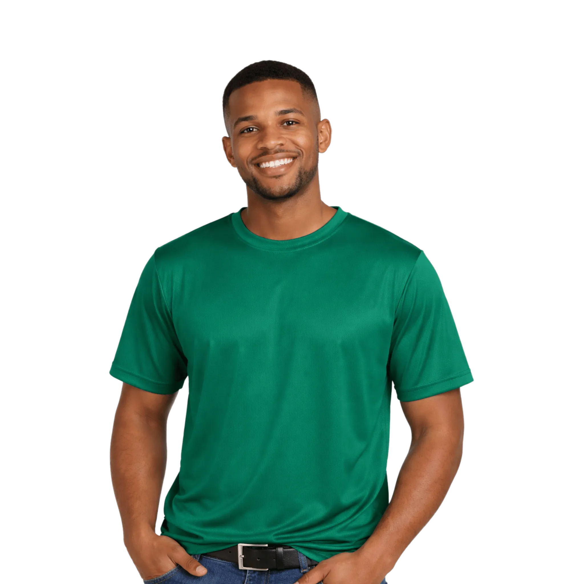 115g Trilobal Polyester Short Sleeve T-Shirts