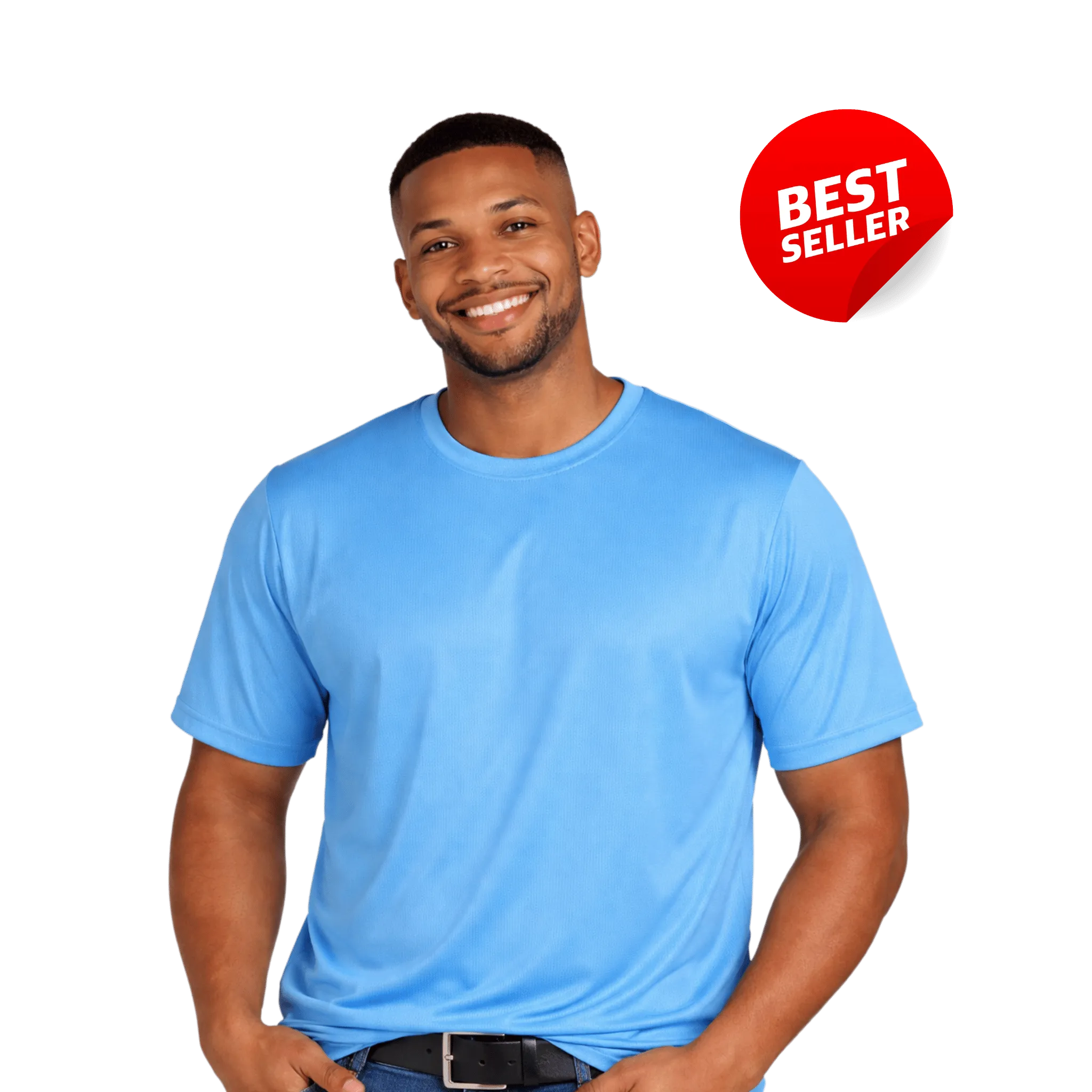 135g Birdseye Polyester Short Sleeve T-Shirts