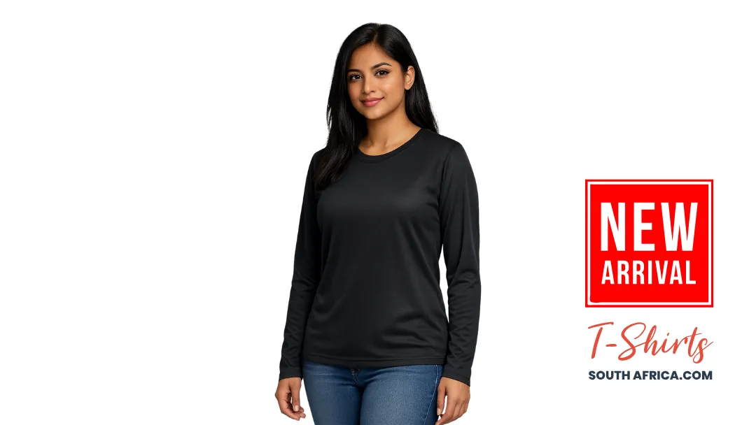 135g Honeycomb Long Sleeve Polyester T-Shirts