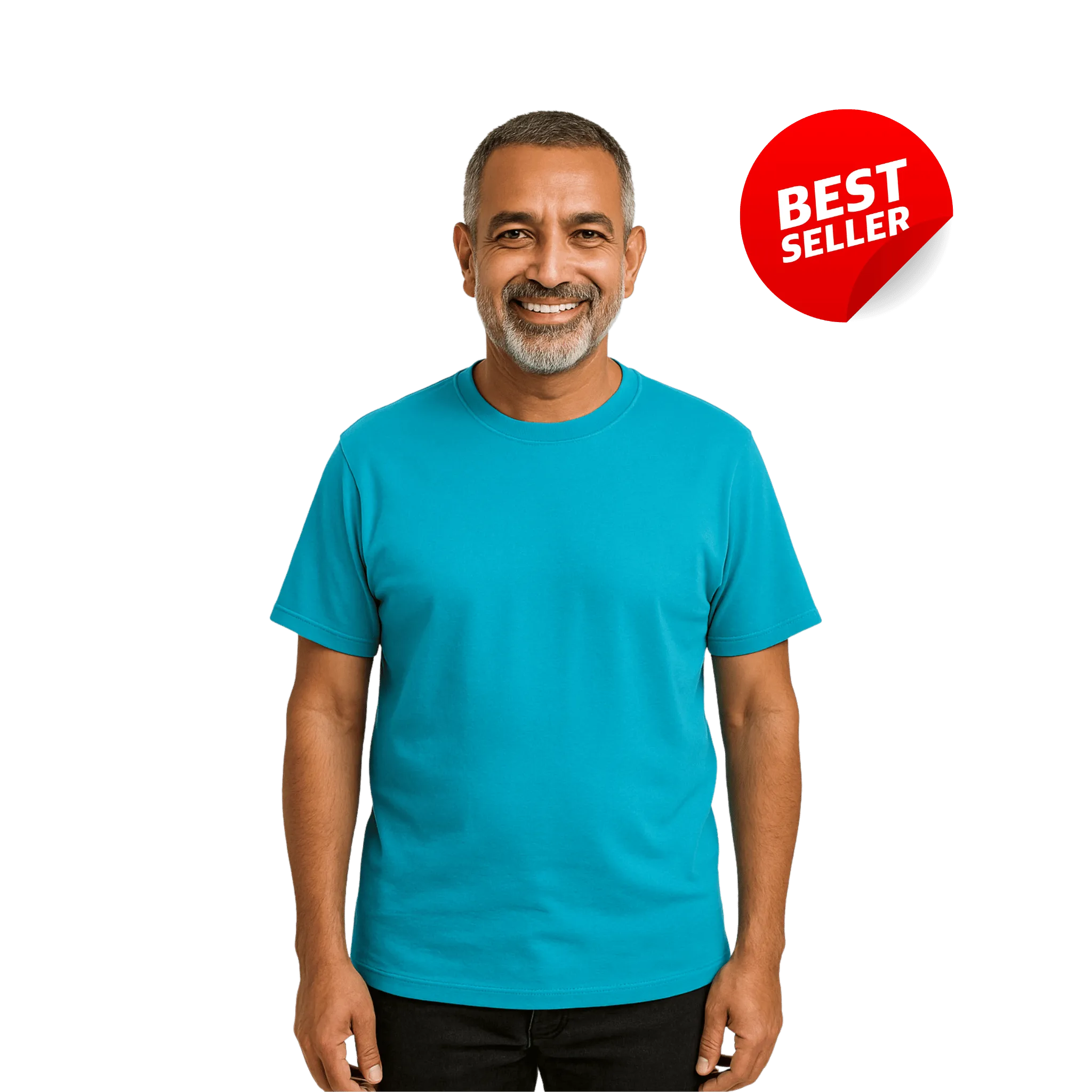 165g Short Sleeve Combed Cotton T-Shirts