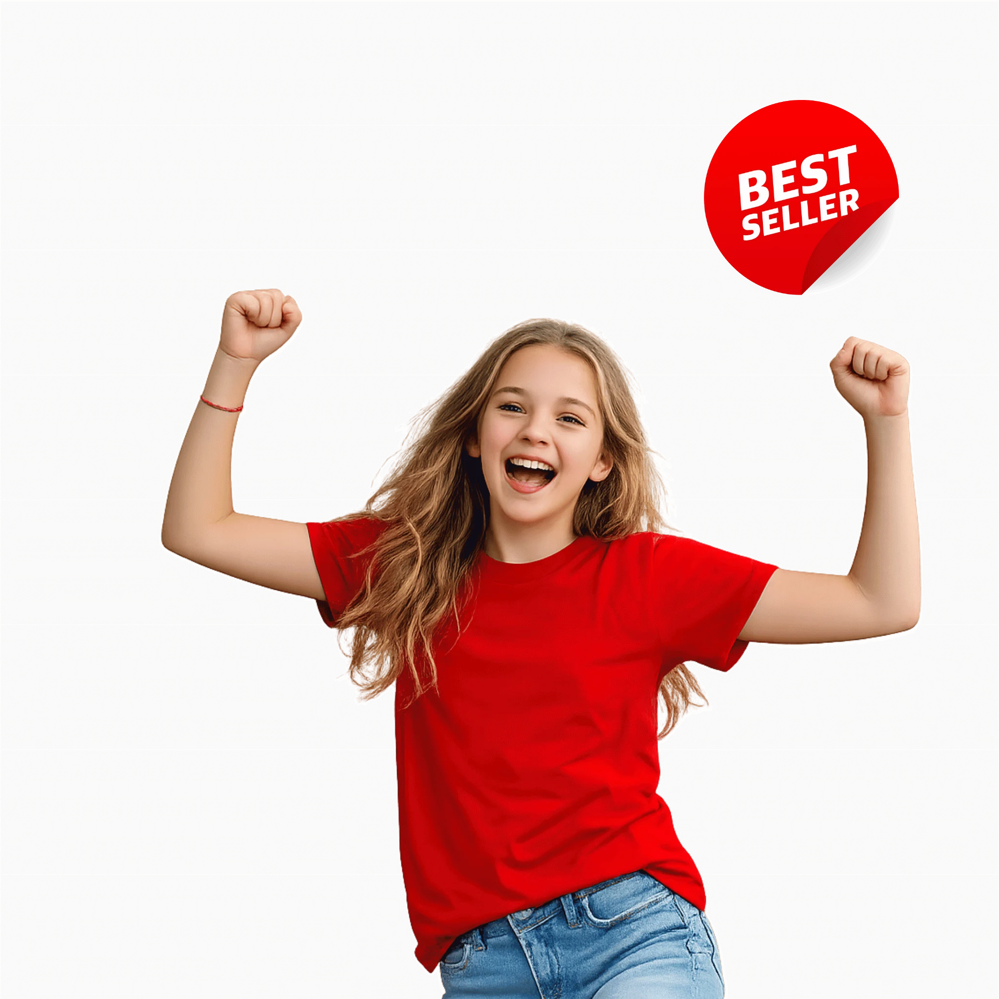180g Kids Short Sleeve Combed Cotton T-Shirts