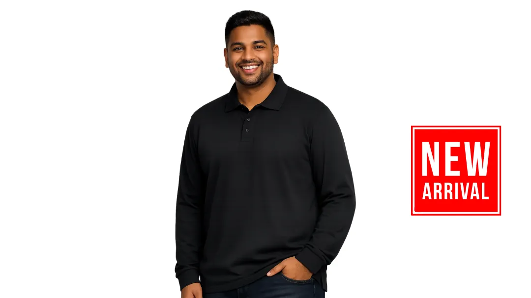 200g Long Sleeve Golf Shirts