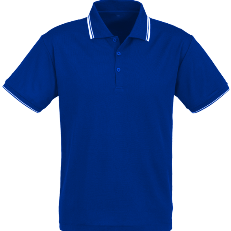 Royal Stripped Golf Shirt
